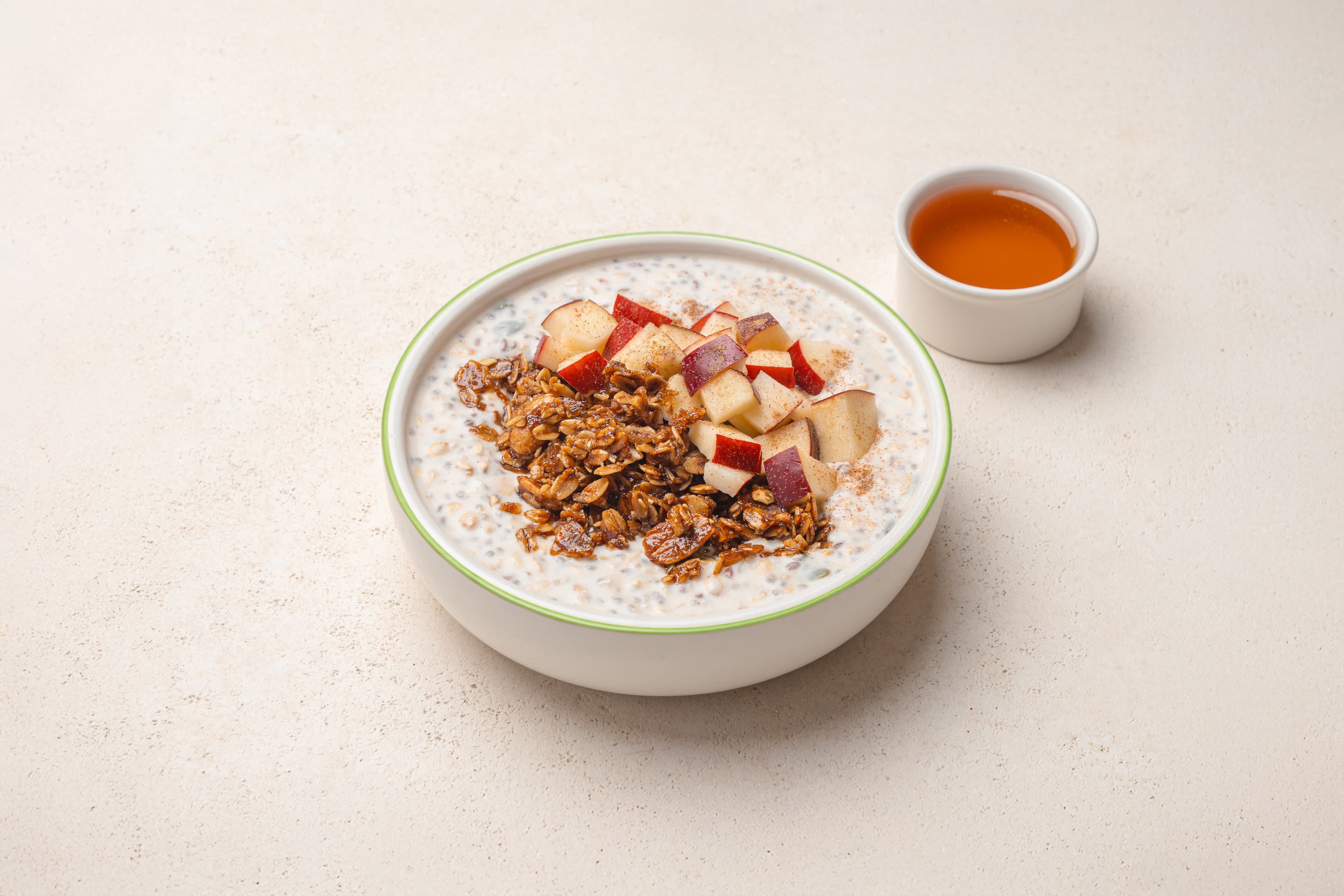 Overnight Oats Apple Cinnamon