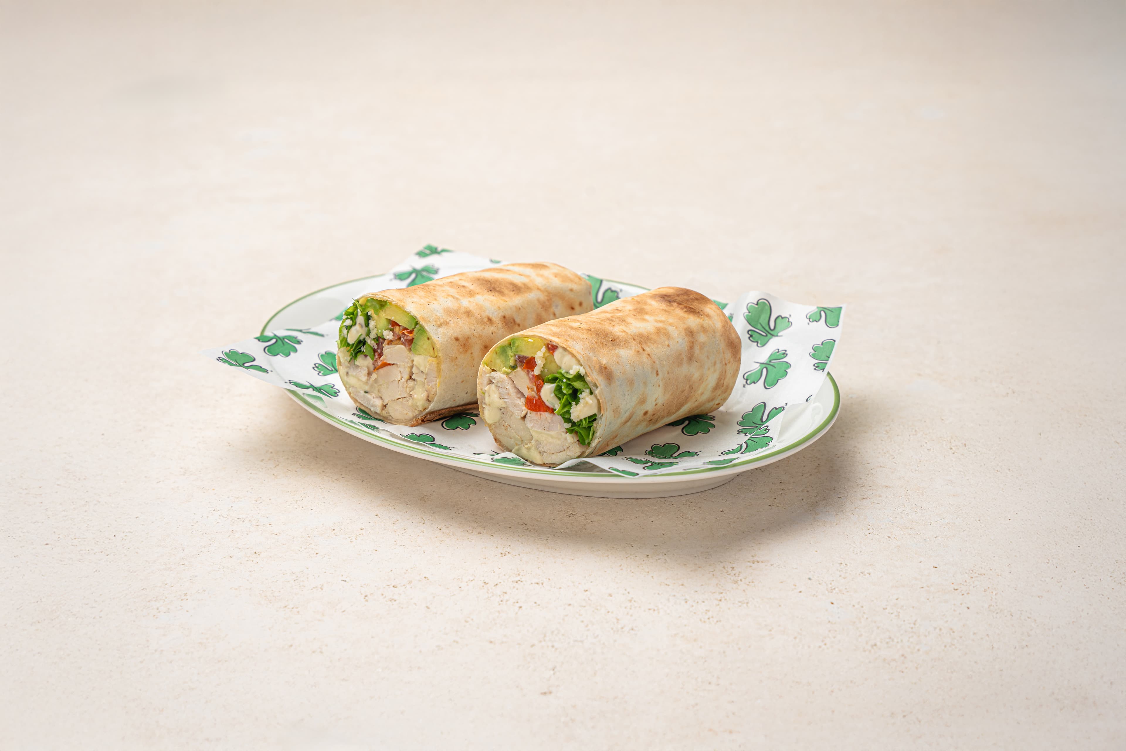 Chicken Caesar Avocado Wrap